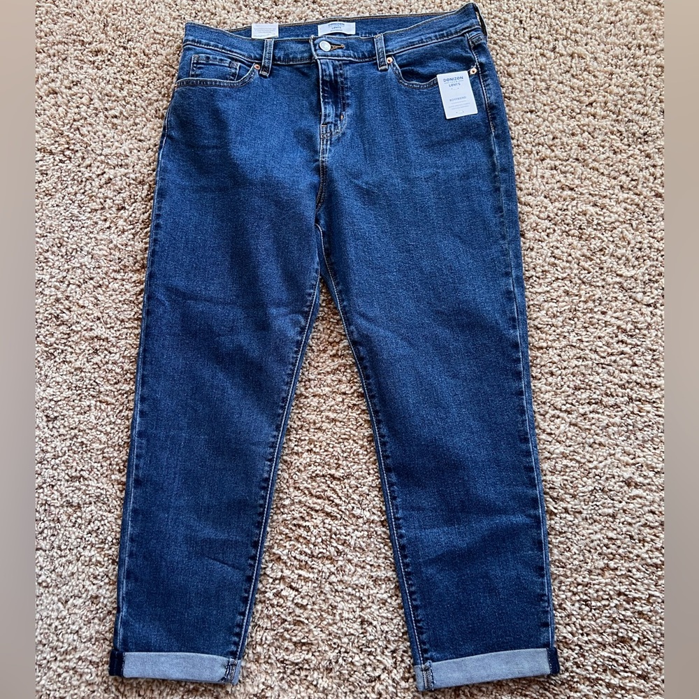 Denizen from Levi’s - Boyfriend dark wash jeans